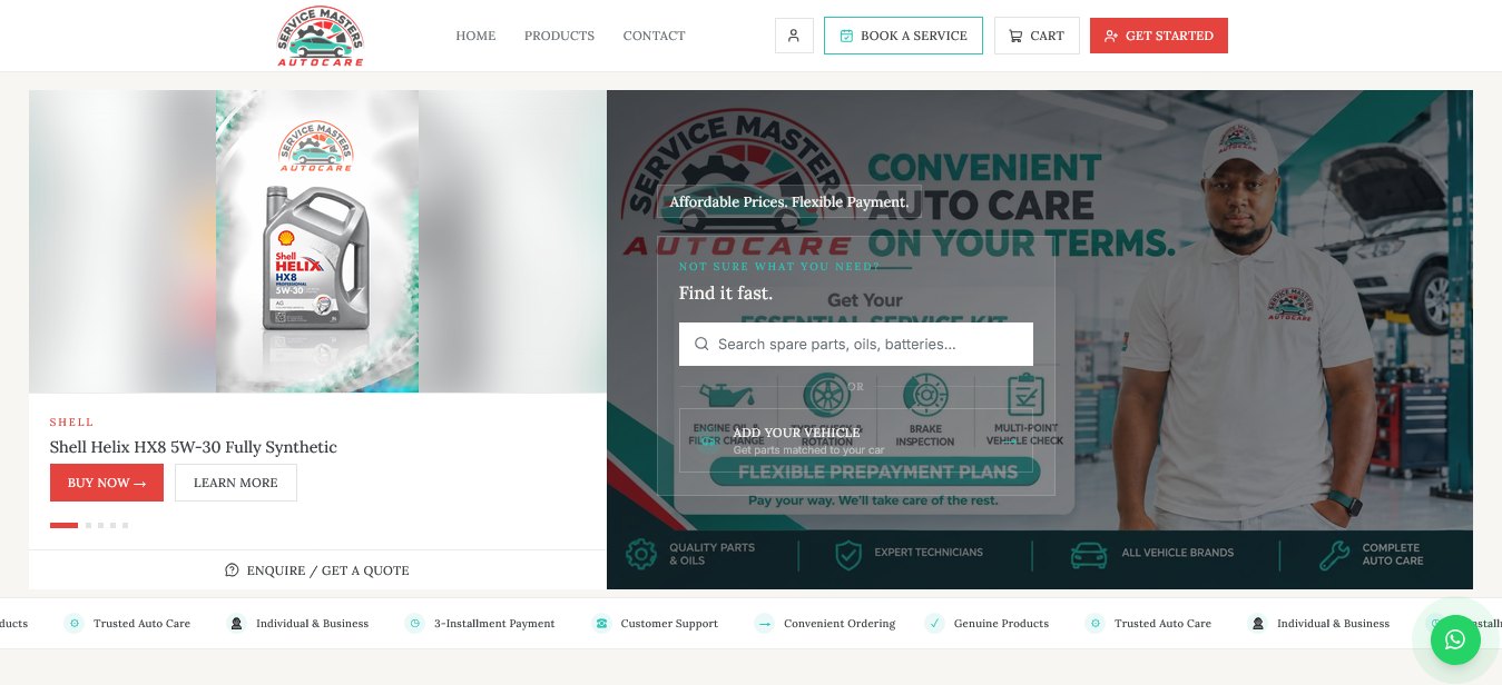 Service Masters Auto Care screenshot